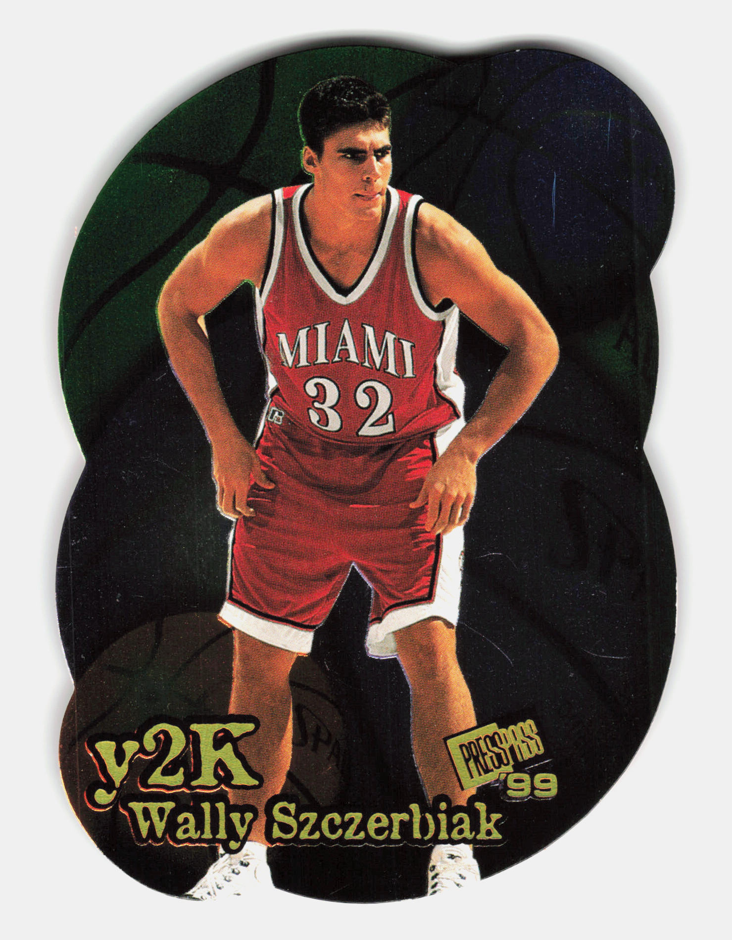 Front of the Wally Szczerbiak card, item L6-033