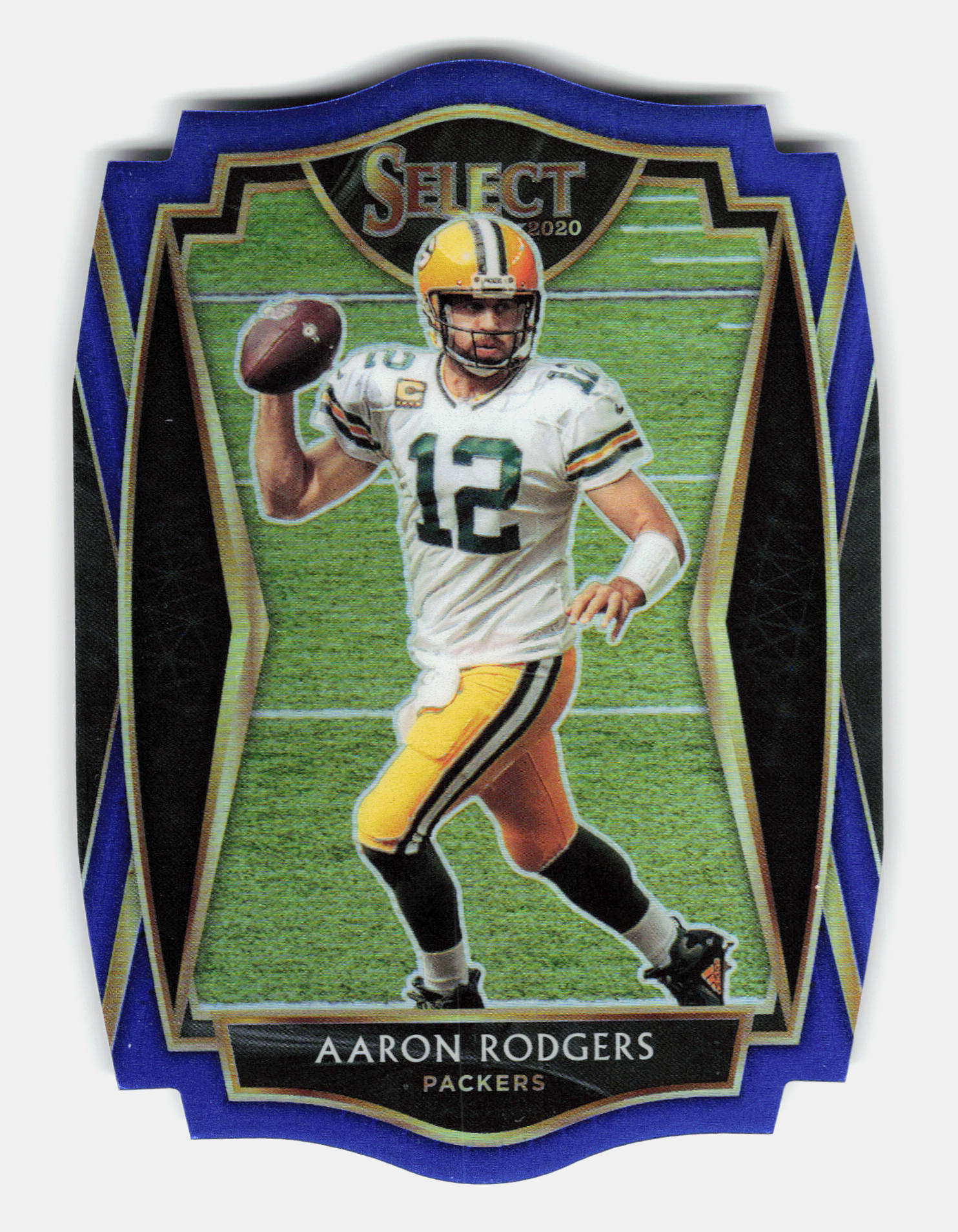Front of the Aaron Rodgers card, item L8-013