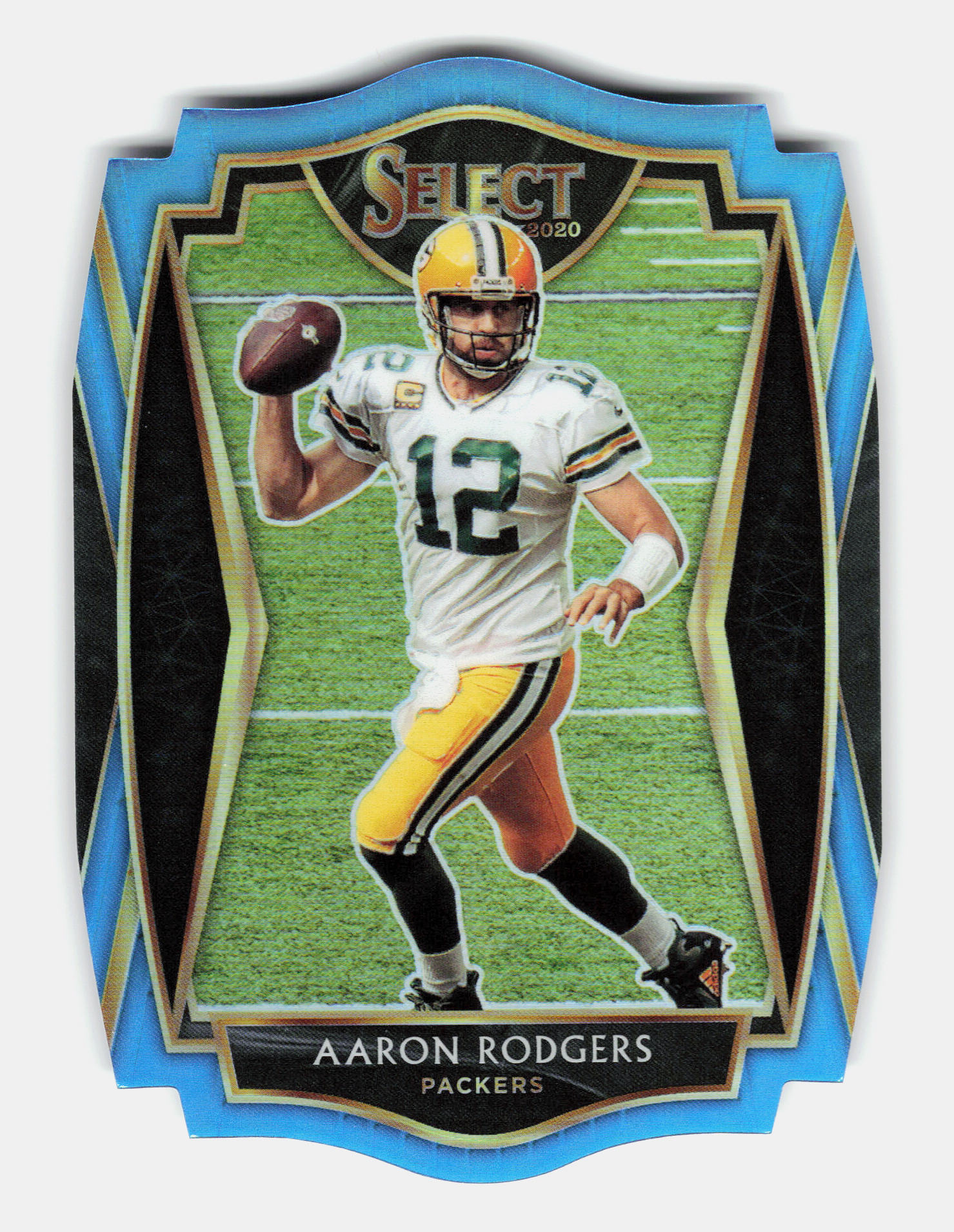 Front of the Aaron Rodgers card, item L8-014