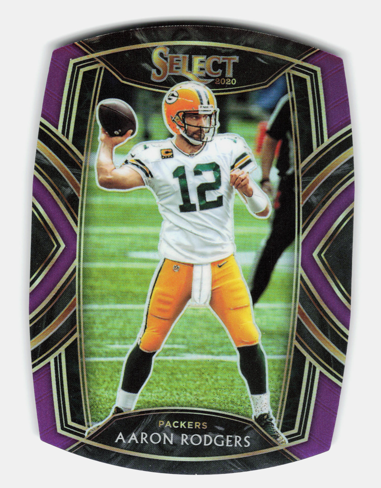 Front of the Aaron Rodgers card, item L8-017