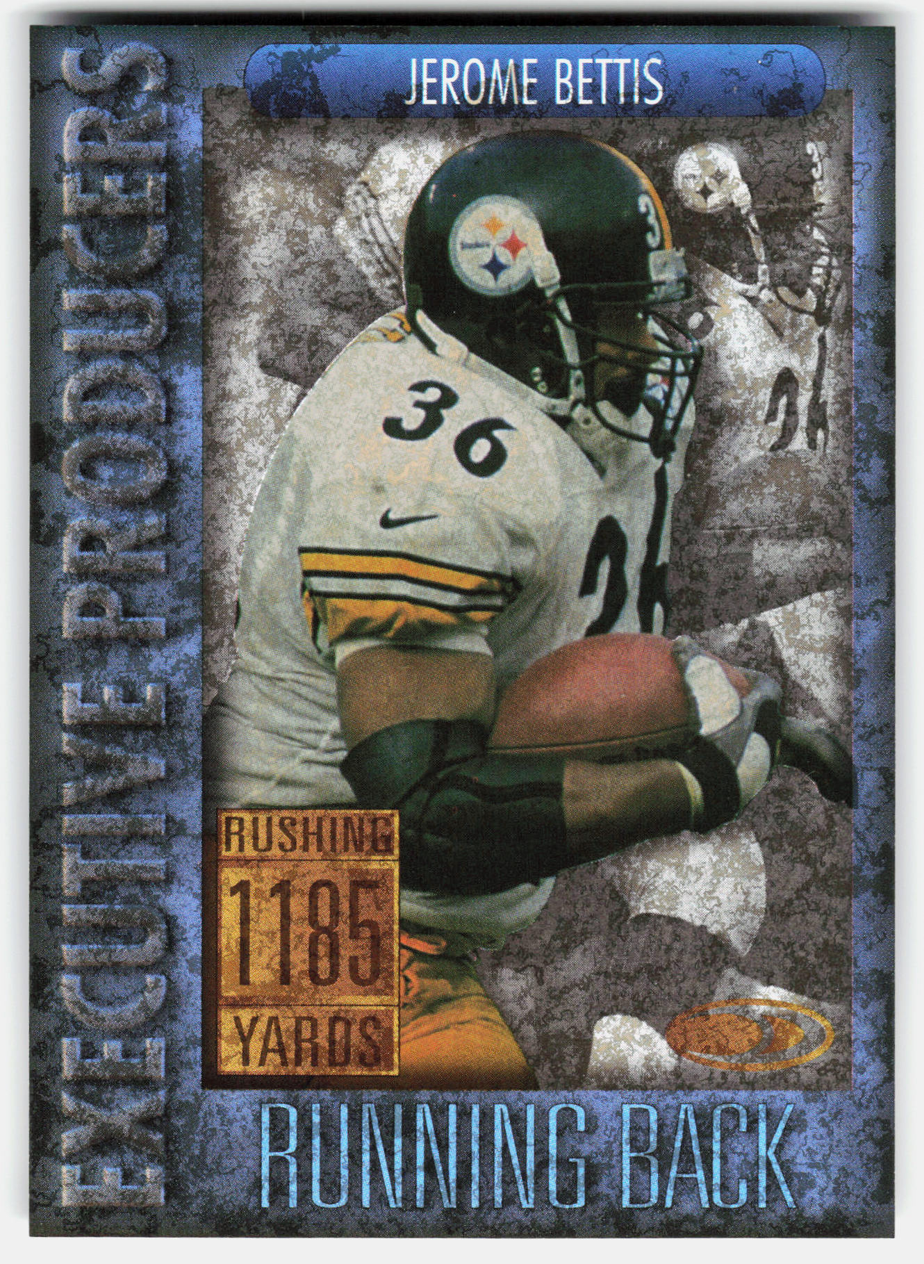 Front of the Jerome Bettis card, item L8-024
