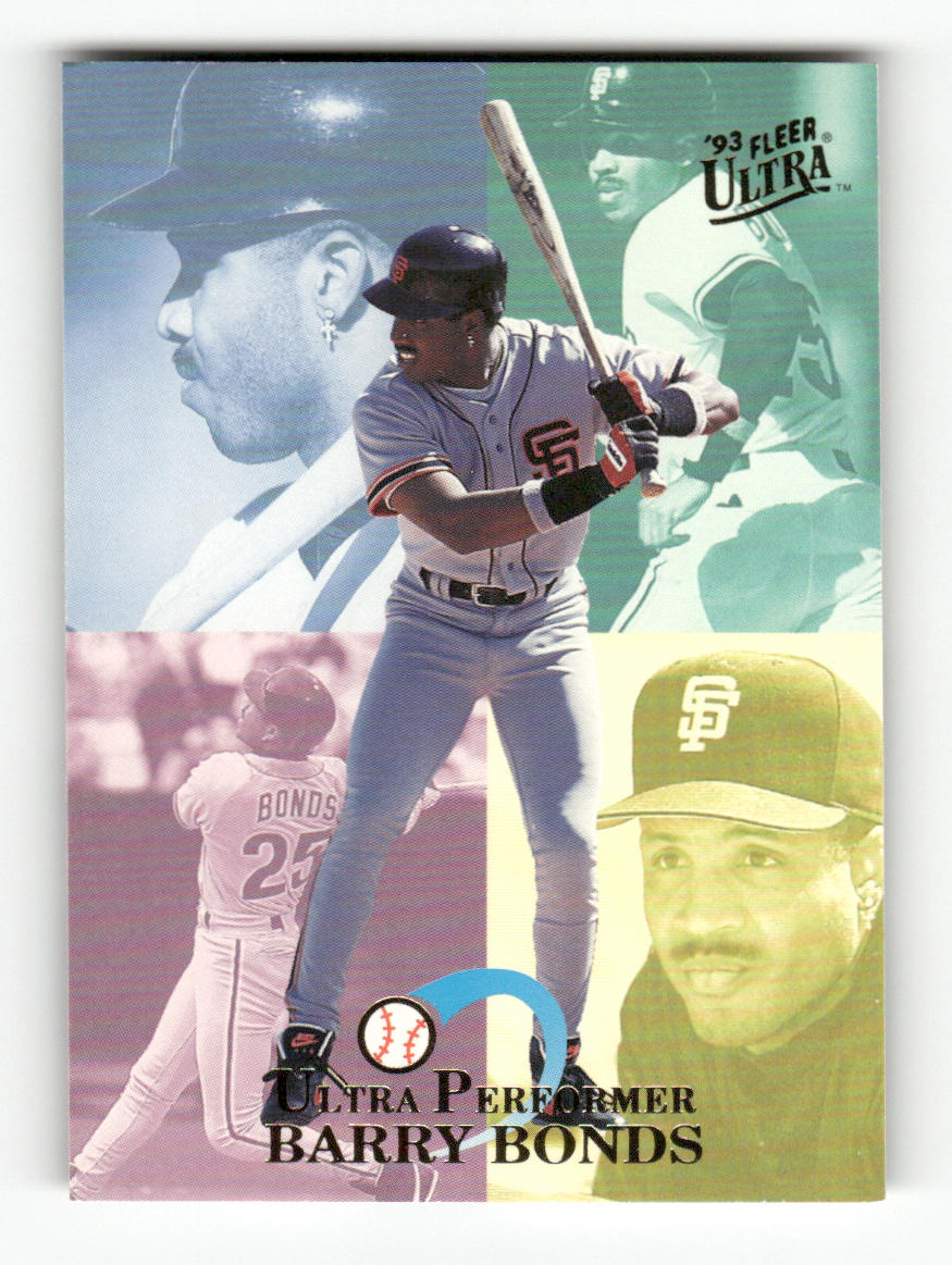 Front of the Barry Bonds card, item L9-002