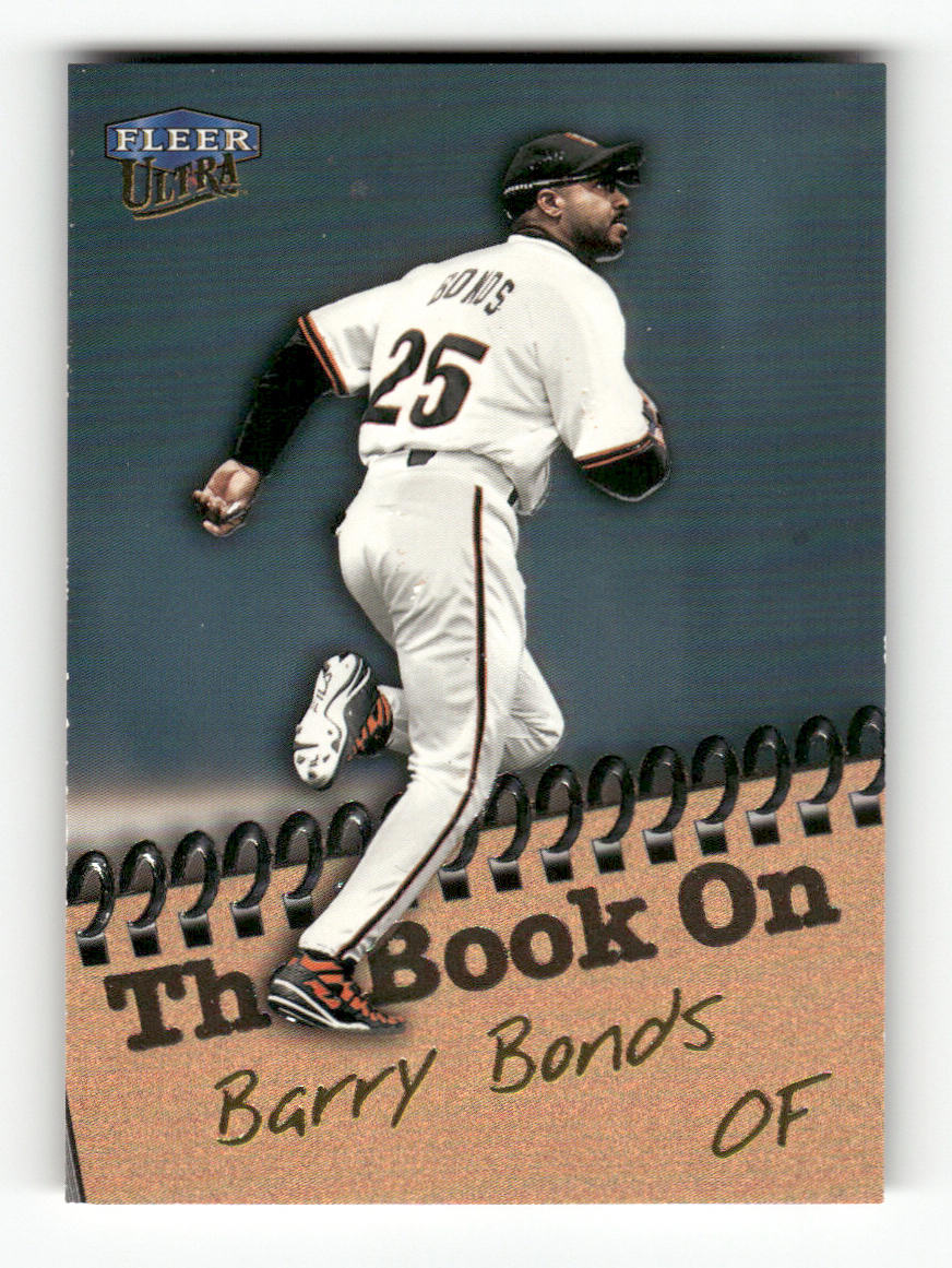 Front of the Barry Bonds card, item L9-004
