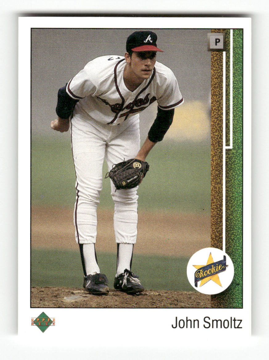 Front of the John Smoltz card, item L9-005