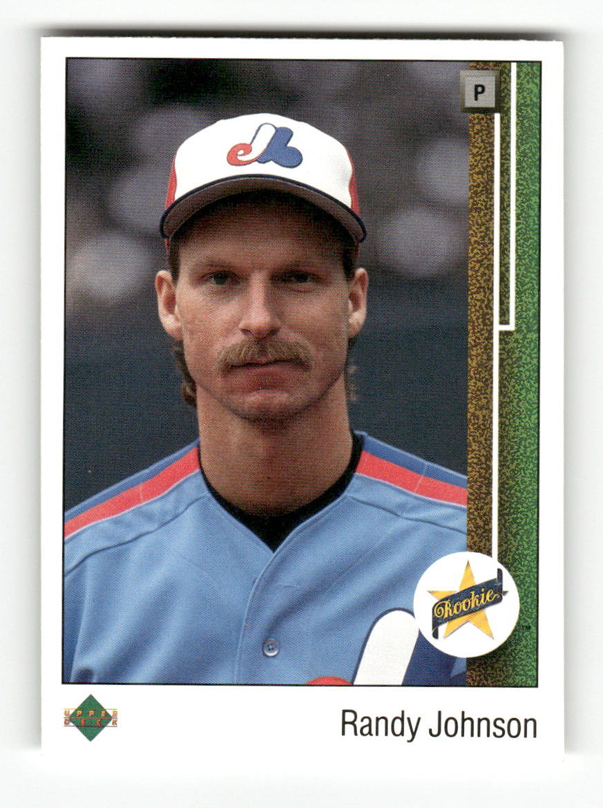 Front of the Randy Johnson card, item L9-006
