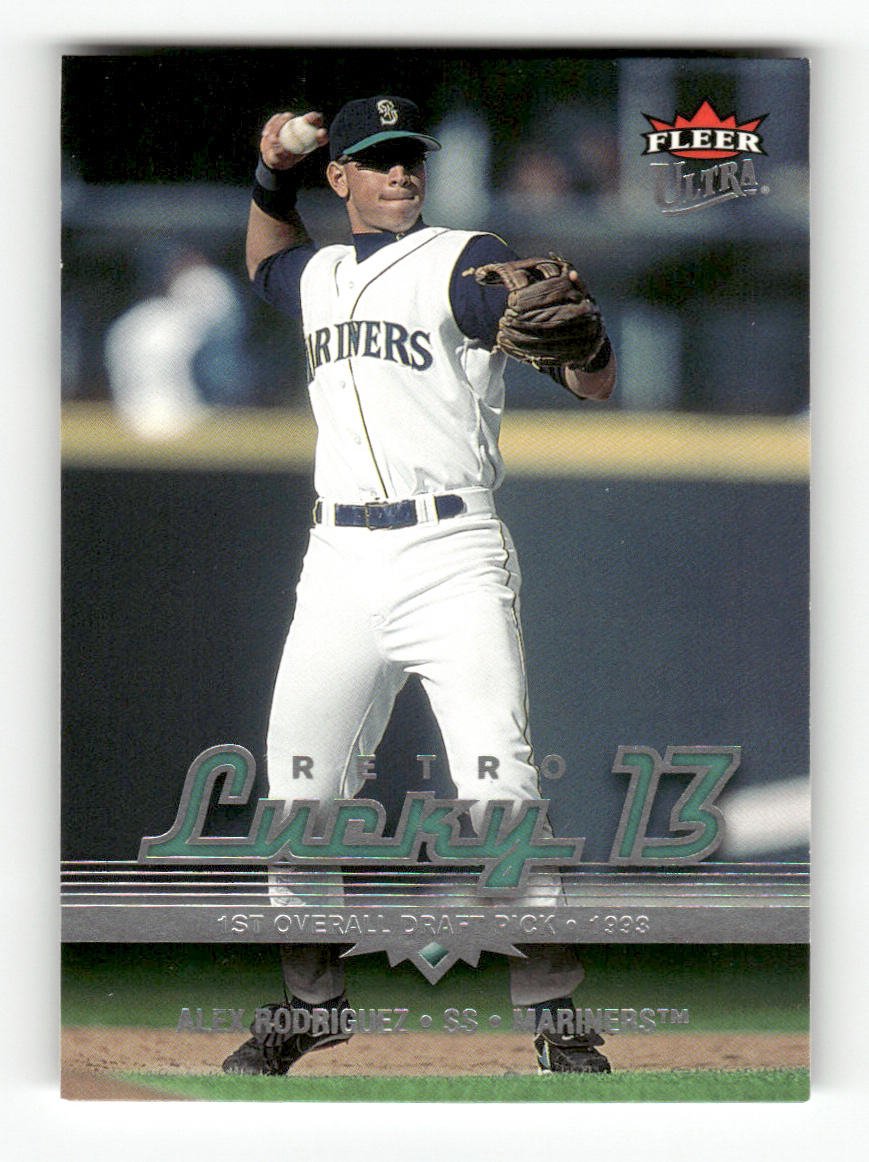 Front of the Alex Rodriguez card, item L9-009