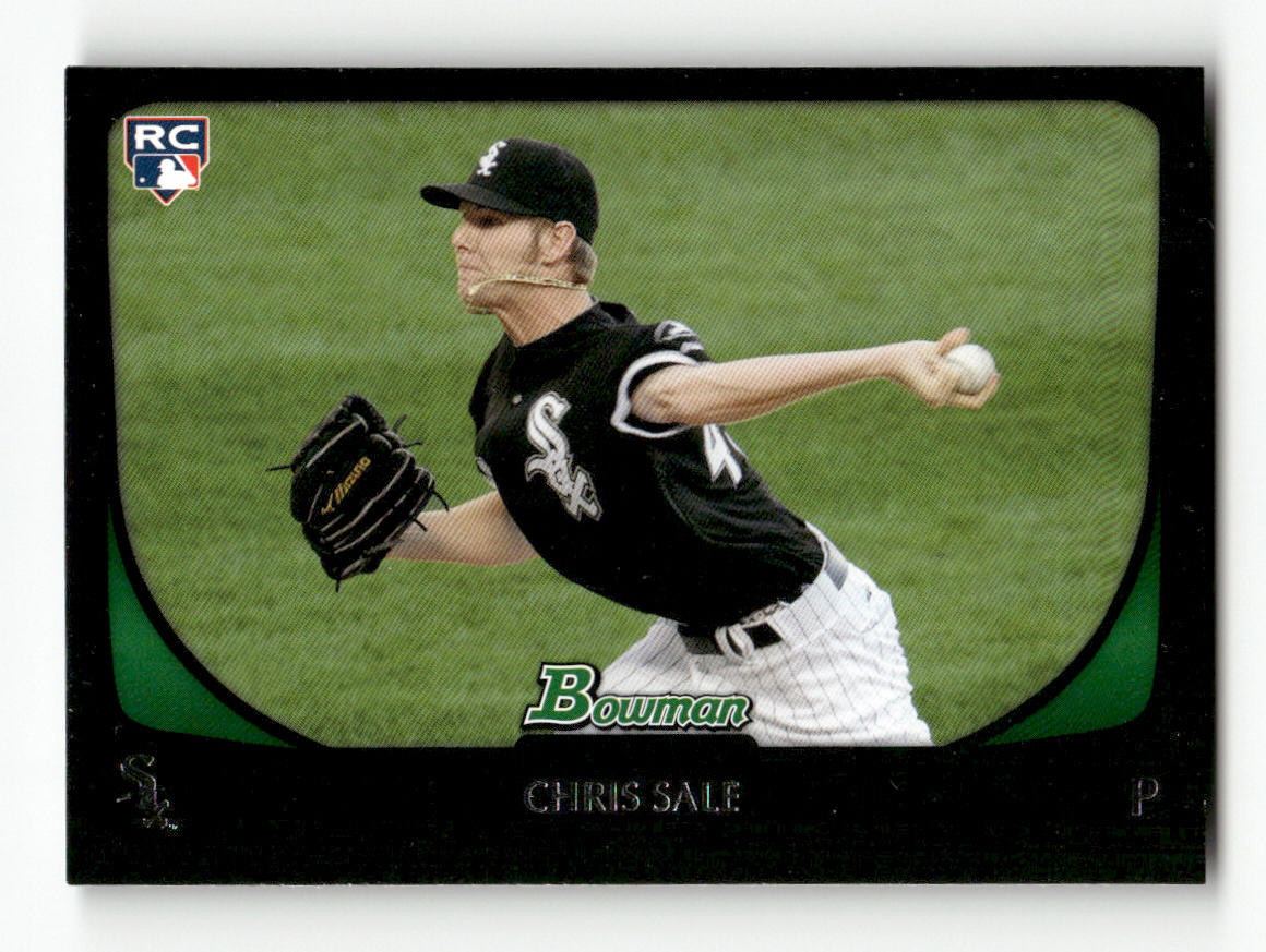 Front of the Chris Sale card, item L9-011