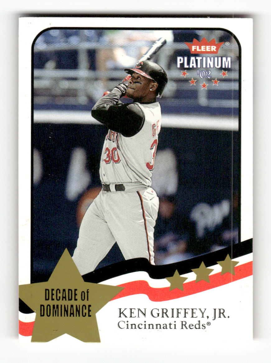 Front of the Ken Griffey, Jr. card, item L9-013