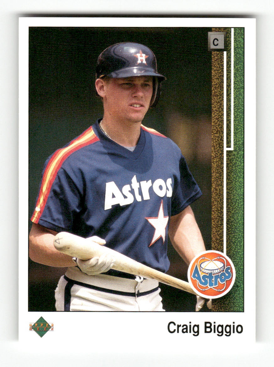 Front of the Craig Biggio card, item L9-016