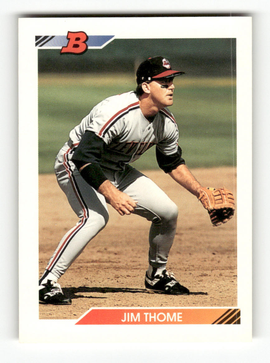 Front of the Jim Thome card, item L9-022