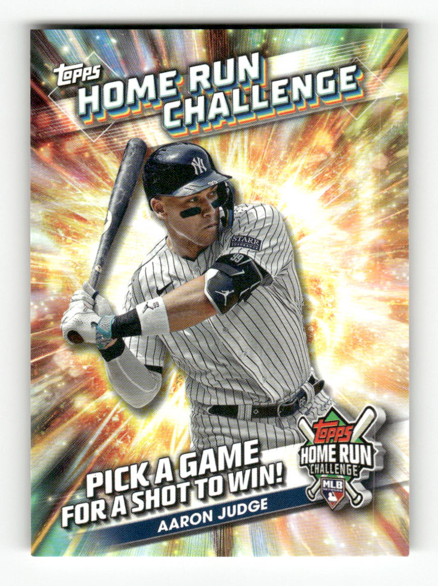 Front of the Aaron Judge card, item L9-029