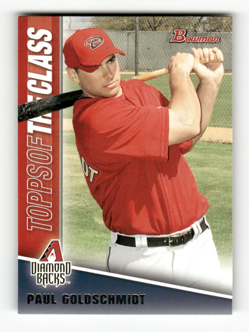 Front of the Paul Goldschmidt card, item L9-033