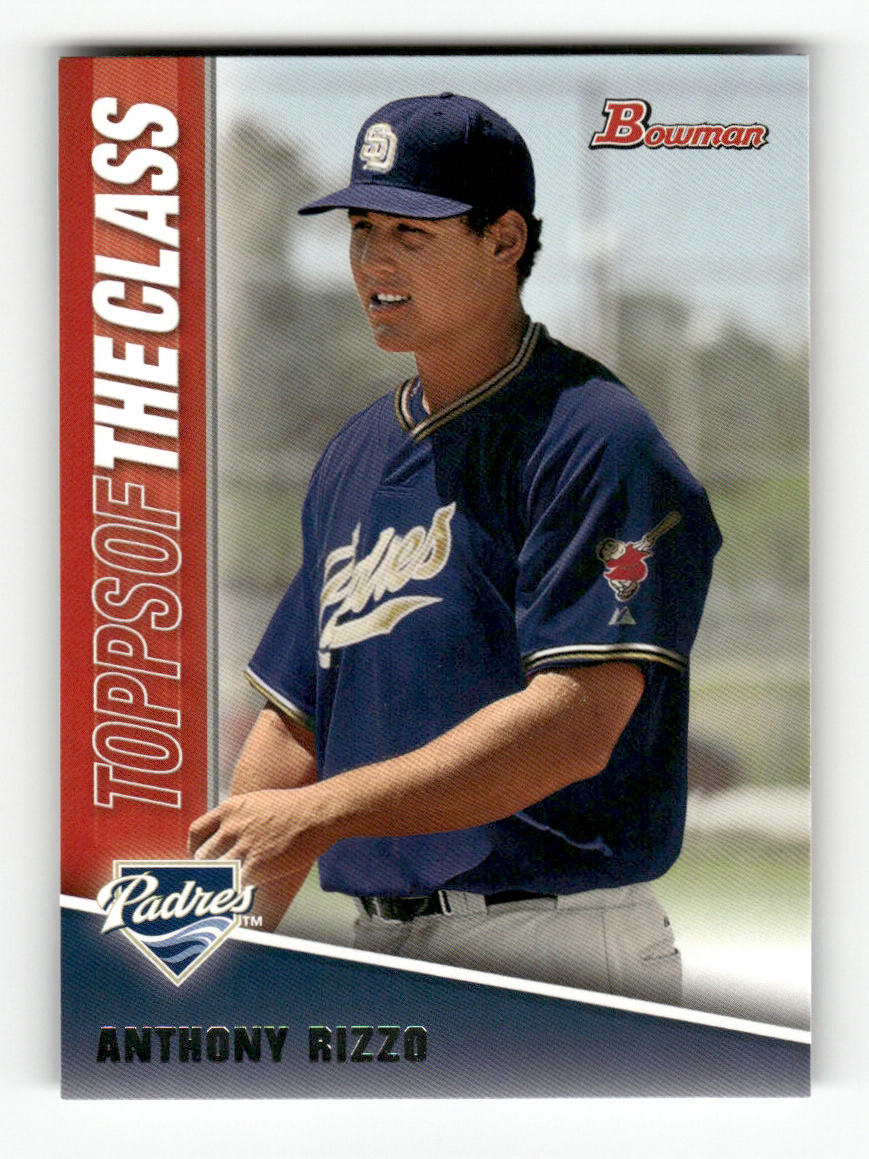 Front of the Anthony Rizzo card, item L9-034